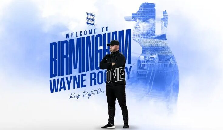 Official: Rooney is Birmingham's new manager