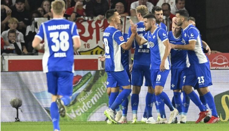Darmstadt earns first win since return to Bundesliga