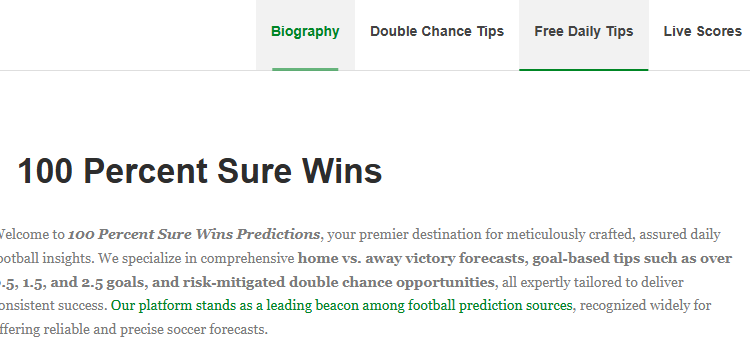 Legit Predictions