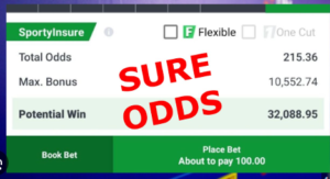 5 big odds today sure wins
