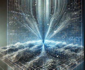 from prediction to site layout terabase