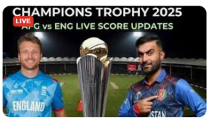 Afghanistan vs England Champions Trophy match