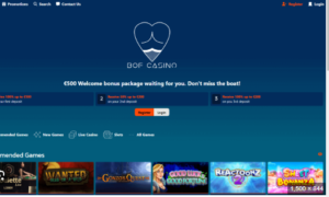 BOF Casino UK Login