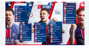 Fixtures · Matchday 28. 4 April 2025. 11:45, Nice, v, Nantes. Match page · Matchday 29. 11 April 2025. 11:45, Lens, v, Reims. Match page · Matchday 30. 18 April