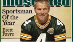 Favre started at quarterback. He completed 14 of 27 passes for 246 yards and 2 TDs. He also had 4 rushes for 12 yards and one TD.