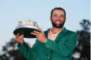 Scottie Scheffler is a professional golfer, currently ranked number one in the world and the reigning Masters champion, who has amassed a successful career on the PGA Tour. Born in Ridgewood, New Jersey, and raised in Dallas, Texas, Scheffler has demonstrated exceptional talent, achieving multiple PGA Tour victories, including two Masters titles in 2022 and 2024