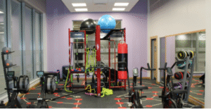 We have a 80 station gym with a range of Cardio machines including Stair Masters and Jacob Ladders. There is a free weight area, resistance machines along with