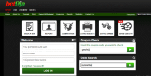 Nigeria number one betting website. Visit Bet9ja for high odds on soccer and the best live betting service.Deposit fast and play on Racing,Casino 100percentsurewins