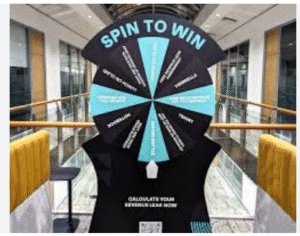 Spin to Win Promotional Wheel - Branded Competition Spinner UK