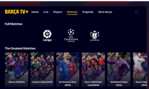 Barça TV+ offers 1000+ hours of exclusive content, including series, match replays, 24/7 live TV, player content, and 30+ years of archives.