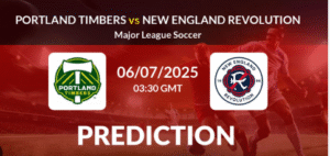 Portland Timbers is going head to head with New England Revolution starting on 6 Jul 2025 at 02:30 UTC at Providence Park stadium, Portland city, USA.