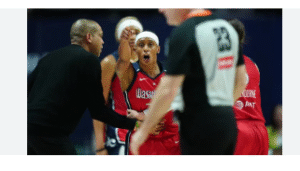 Washington Mystics is playing against Golden State Valkyries on Jul 31, 2025 at 11:30:00 PM UTC. The game is played at CareFirst Arena. This game is part