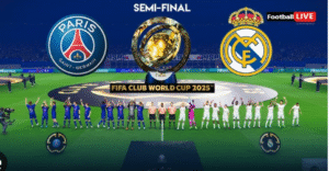 PSG vs Real Madrid - FIFA Club World Cup 2025 SemiFinal | Mbappe vs PSG | Full Match All Goals