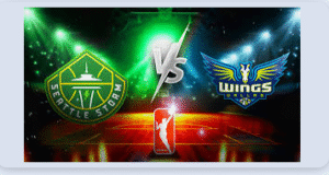 Seattle Storm is playing against Dallas Wings on Jul 23, 2025 at 2:00:00 AM UTC. The game is played at Climate Pledge Arena. This game is part of WNBA