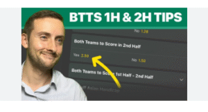 first half/second half result meaning scores in each half 1