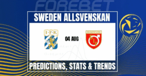 IFK Göteborg played against Degerfors IF in 1 matches this season. Currently, IFK Göteborg rank 8th, while Degerfors IF hold 13th position.