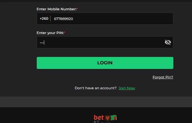 mobile.betlion.co.zm/login