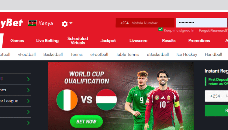 Sports · Bet Builder · Live Betting · Games · Scheduled Virtuals · Jackpot · Others. Connect with Us. Telephone: 0207640825. Email: kenya.support@sportybet.com.