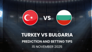 Turkey vs Bulgaria Prediction & Betting Tips – World Cup Qualifier