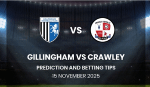 Gillingham vs Crawley Town Prediction & Betting Tips – League Two