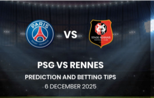PSG will host Rennes next Saturday in a match valid for the 15th round of Ligue 1, in an attempt to regain the lead. This duel will be played at the Parc des Princes in Paris, and is scheduled to start at 8:05 PM GMT.
