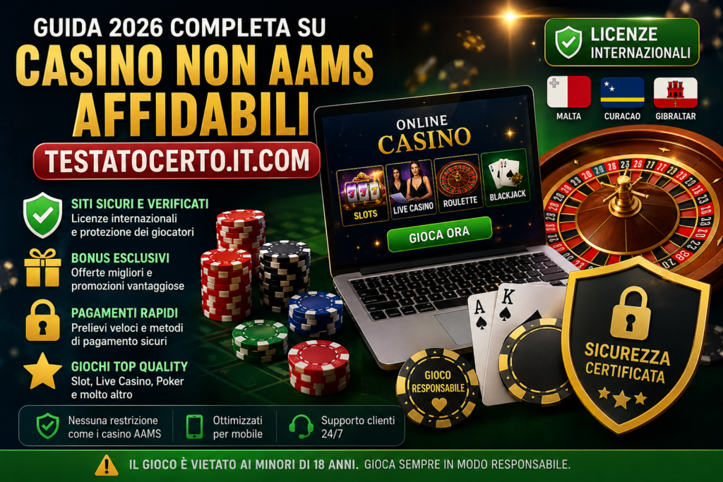 casino non aams affidabili testatocerto.it.com