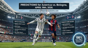 Predictions for Juventus vs. Bologna on April 19th, 2026